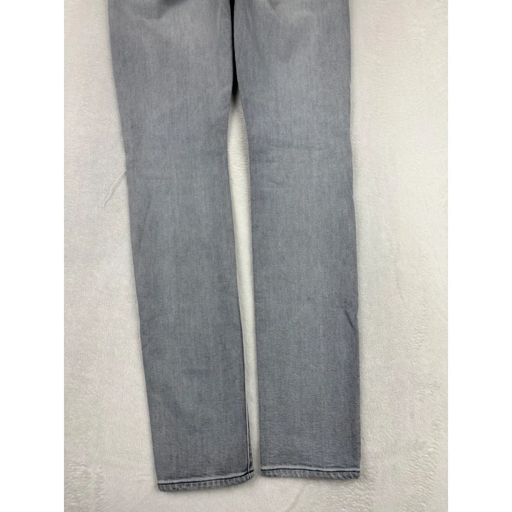 Joes Mens 31x34 Jeans Brixton Slim Straight Distressed Grungy Grey Denim